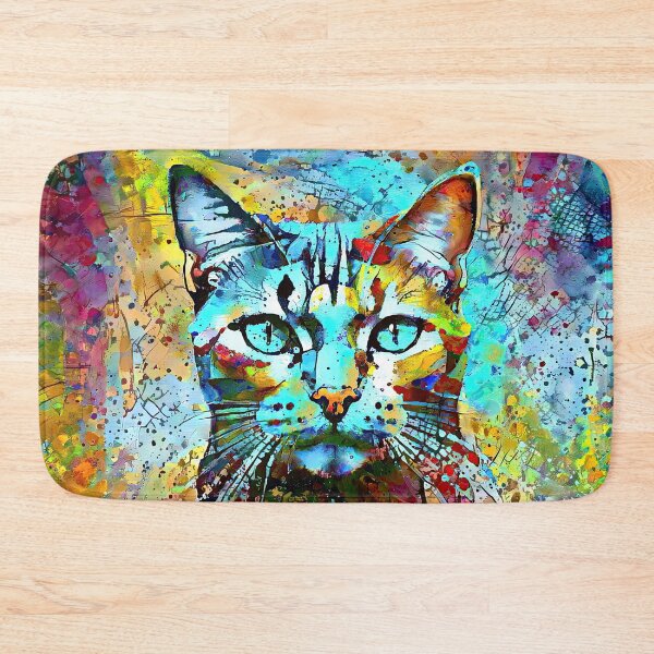 Item preview, Abstractions of abstract abstraction of cat. DeepDream #5147763096658 designed and sold by blackhalt.