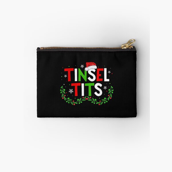 Item preview, Jingle Balls Tinsel Tits Matching Chestnuts Christmas Couple designed and sold by kipterdos.