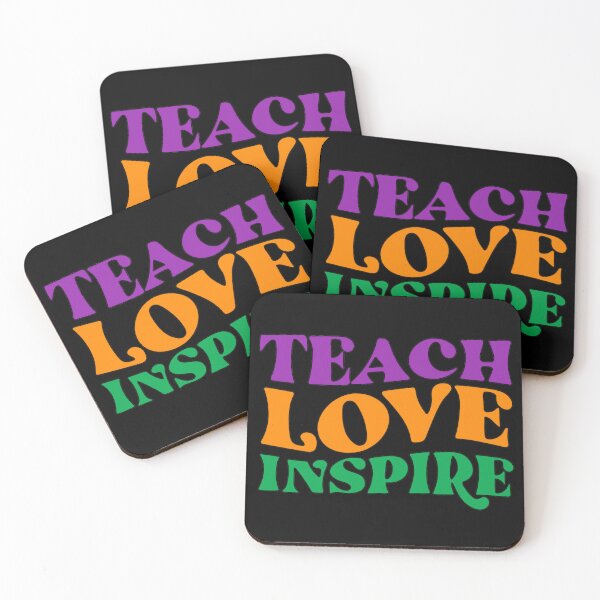 Item preview, Teach Love Inspire designed and sold by Ink Rebellion.