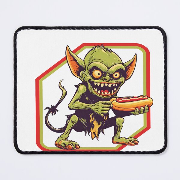 Item preview, Goblin eat hotdog designed and sold by Eolithic.