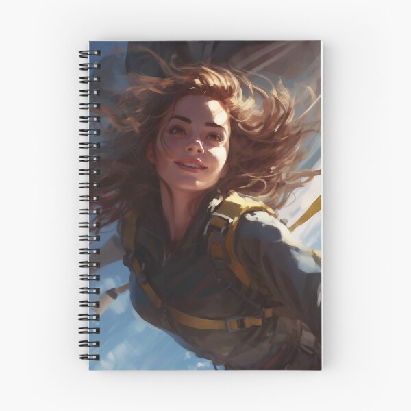 Item preview, Exhilaration in the Blue: The Joy of Skydiving designed and sold by oanaunciuleanu.