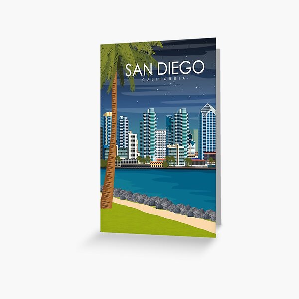 Artikel-Vorschau von Reiseplakat der Vereinigten Staaten von San Diego, Kalifornien, designt und verkauft von Stadify.