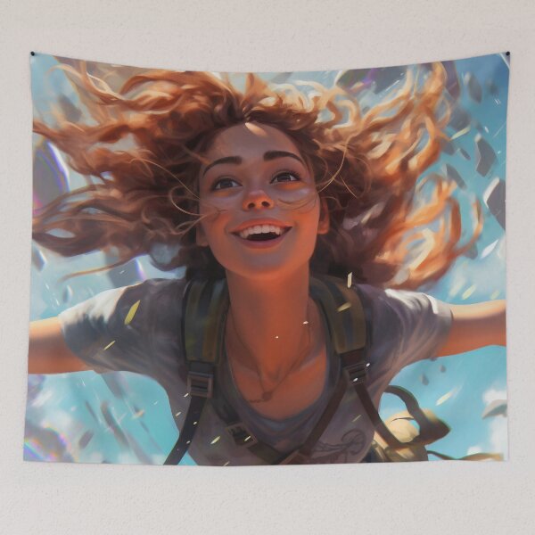 Item preview, Exhilaration in the Blue: The Joy of Skydiving designed and sold by oanaunciuleanu.