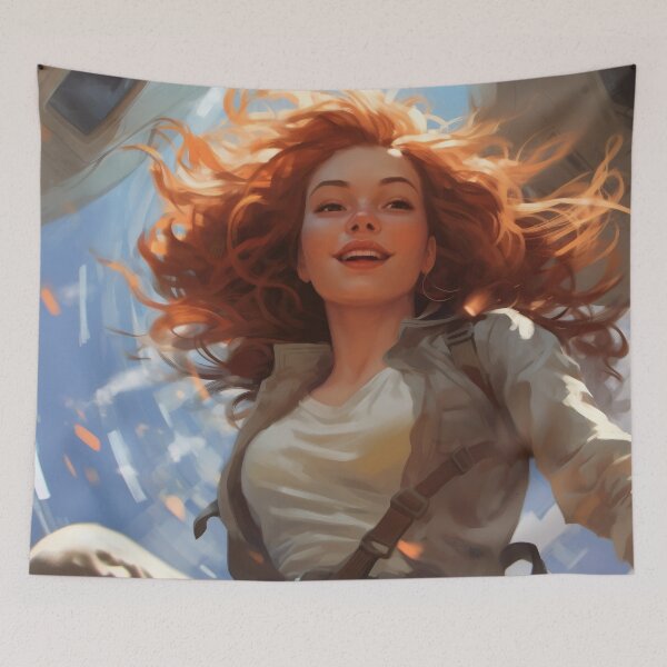 Item preview, Exhilaration in the Blue: The Joy of Skydiving designed and sold by oanaunciuleanu.