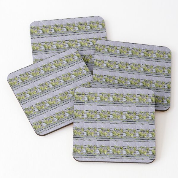 Item preview, slate wall with ferns designed and sold by KathleenDawson.
