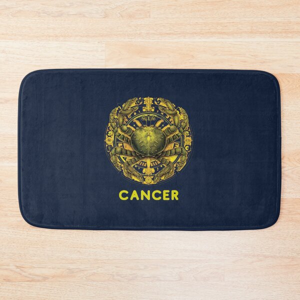 Item preview, Cancer Zodiac- Horescope/SunSign Theme on   navy blue background designed and sold by CosmicNook1.