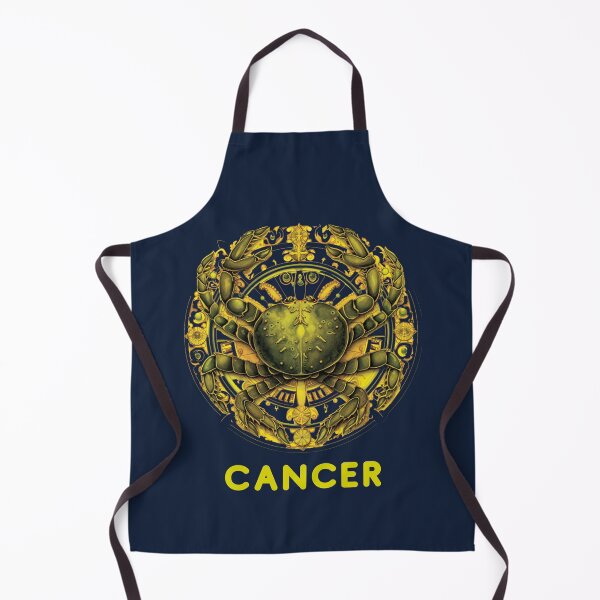 Item preview, Cancer Zodiac- Horescope/SunSign Theme on navy blue background designed and sold by CosmicNook1.