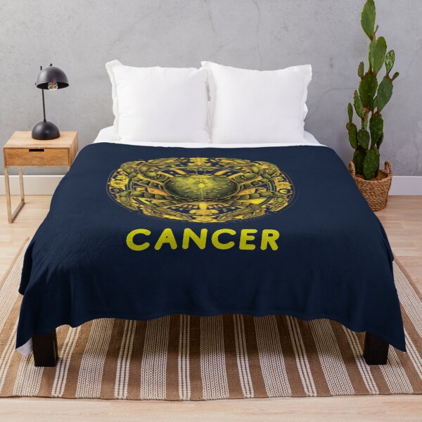 Item preview, Cancer Zodiac- Horescope/SunSign Theme on navy blue background designed and sold by CosmicNook1.