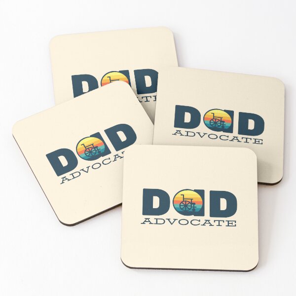 Item preview, Dad advocate special needs dad , fighter dad ,awareness month, accessibility rights wheelchair user  designed and sold by InspireGlow.