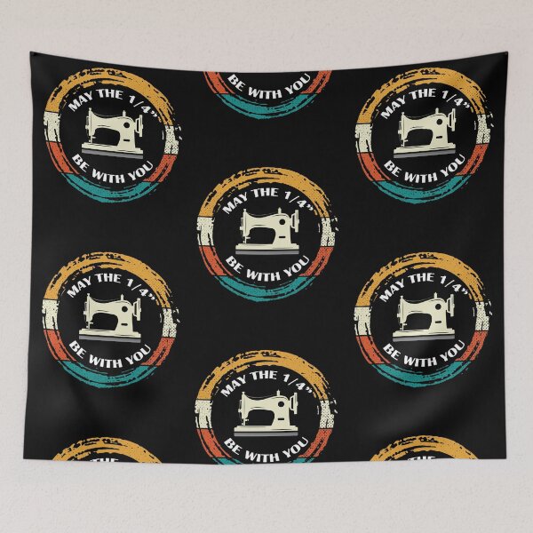 Item preview, Sewing May The 1/4" Be With you Retro Vintage designed and sold by smallcatvn.