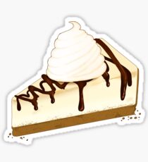 Schokoladen-Nieselregen-Käsekuchen Sticker