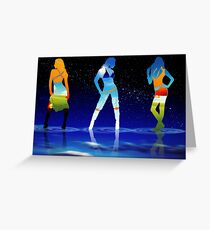 girls Greeting Card