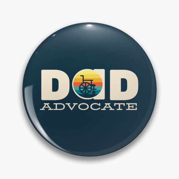 Item preview, Dad advocate special needs dad , fighter dad ,awareness month, accessibility rights wheelchair user  designed and sold by InspireGlow.