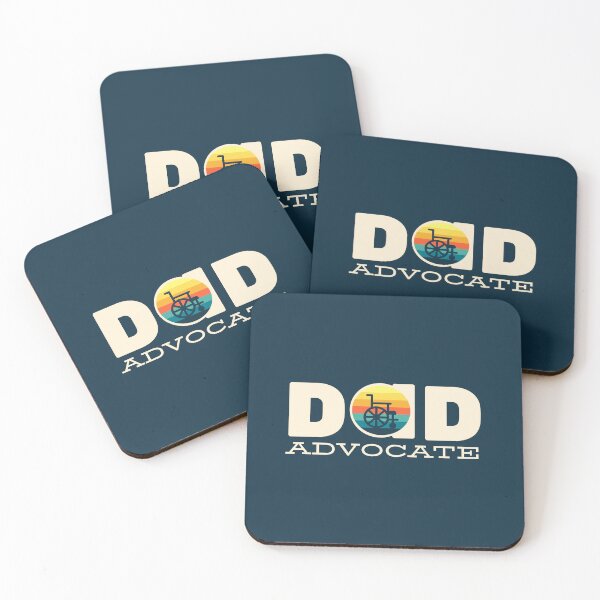 Item preview, Dad advocate special needs dad , fighter dad ,awareness month, accessibility rights wheelchair user  designed and sold by InspireGlow.