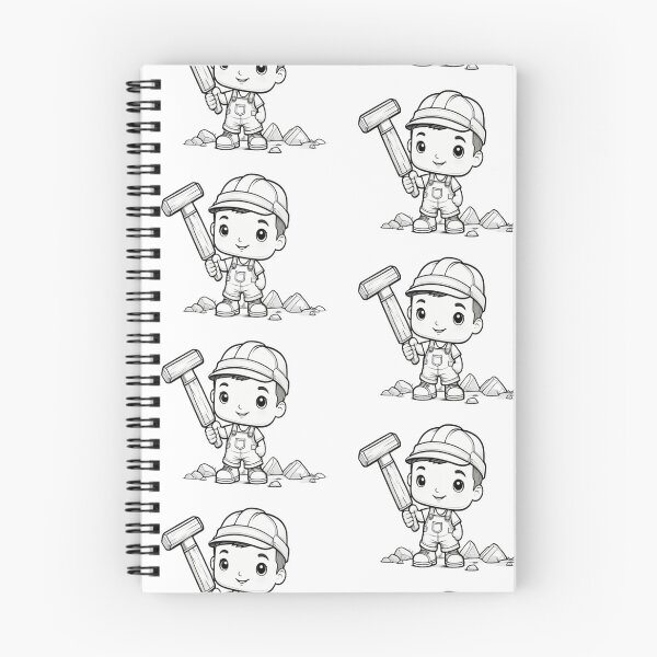 Item preview, Hilarious Construction Workers - Funny Cartoon Design designed and sold by PrintPulse-9.