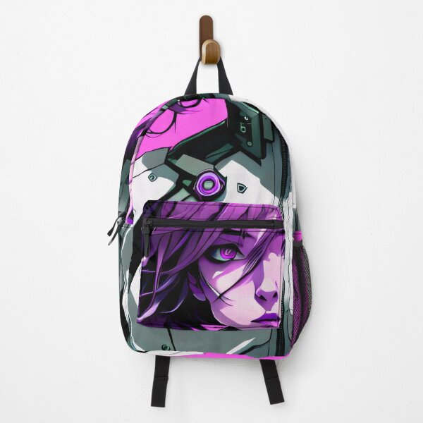 Item preview, Cyber/Kenetic woman with weapons purple designed and sold by Salimgor Hangaround Music.