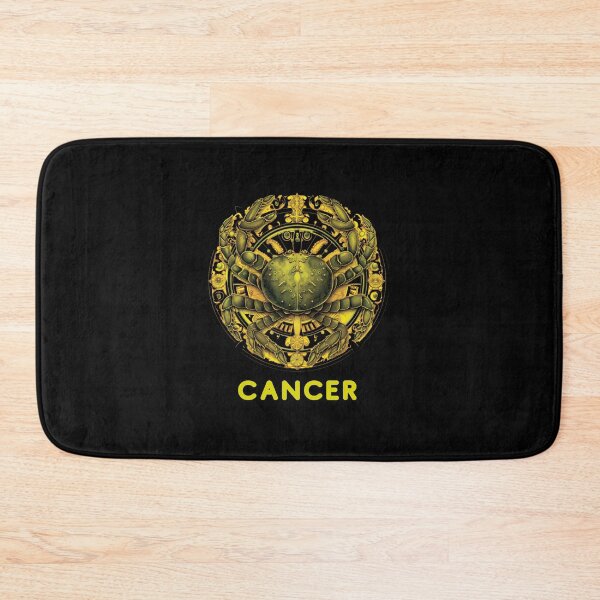 Item preview, Cancer Zodiac- Horescope/SunSign Theme  on  black background designed and sold by CosmicNook1.