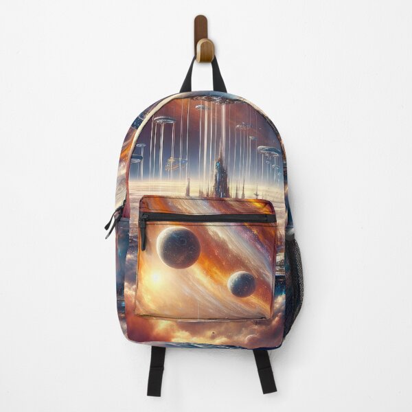 Item preview, Interstellar - Cosmic Cityscape - Space designed and sold by Newpixelland.