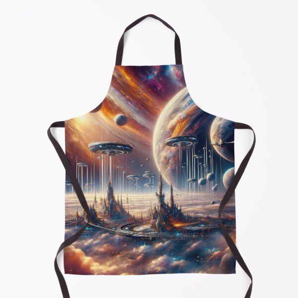 Item preview, Interstellar - Cosmic Cityscape - Space designed and sold by Newpixelland.
