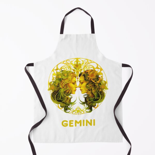 Item preview, Gemini Zodiac- Horescope/SunSign Theme on white background designed and sold by CosmicNook1.