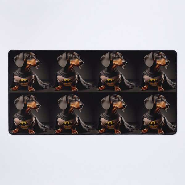 Item preview, Dachshund BatDog the Superhero #3 designed and sold by AIrtisticPrints.