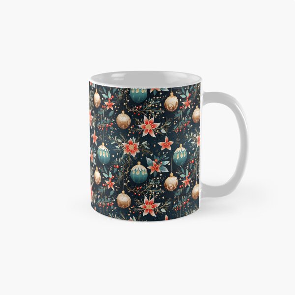 Artikelvorschau, Festliche Blumenschmuck-Feiertagsfeier entworfen und verkauft von BloomPattern.