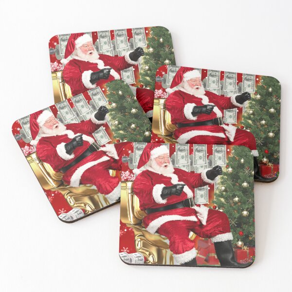 Item preview, Christmas Santa Claus Money meme designed and sold by LaartStudio.