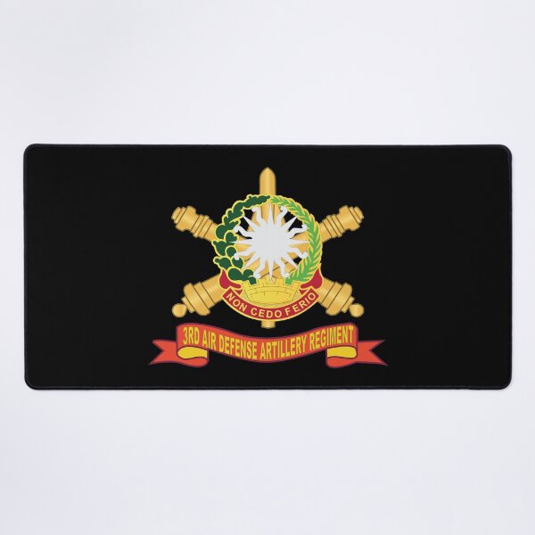 Item preview, Army - 3rd Air Defense Artillery Regiment - DUI w Br - Ribbon X 300 designed and sold by Military Insignia Products.