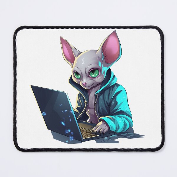 Item preview, The Cat Coder designed and sold by ME-World.