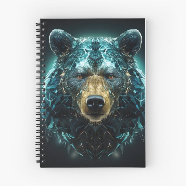 Item preview, Hologram Bear wall art designed and sold by Cuddleslug.