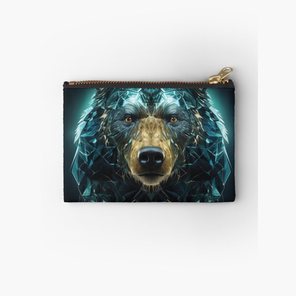 Item preview, Hologram Bear wall art designed and sold by Cuddleslug.