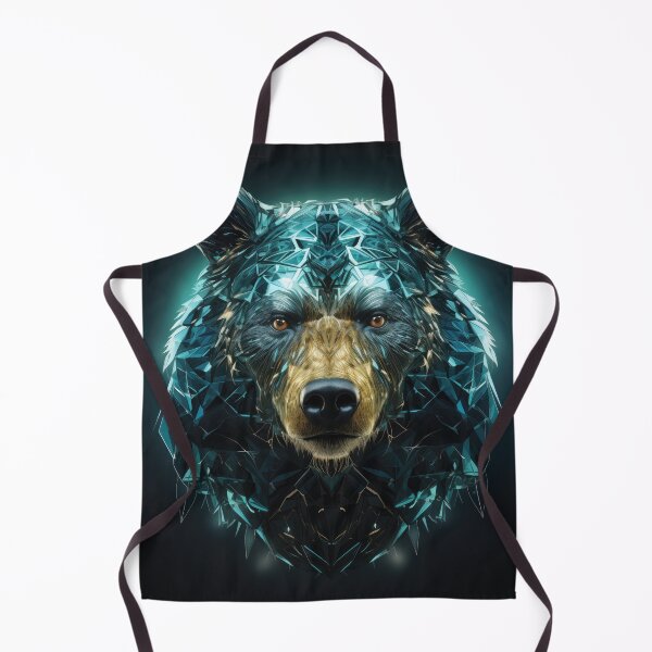 Item preview, Hologram Bear wall art designed and sold by Cuddleslug.