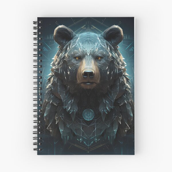 Item preview, Hologram Bear wall art designed and sold by Cuddleslug.