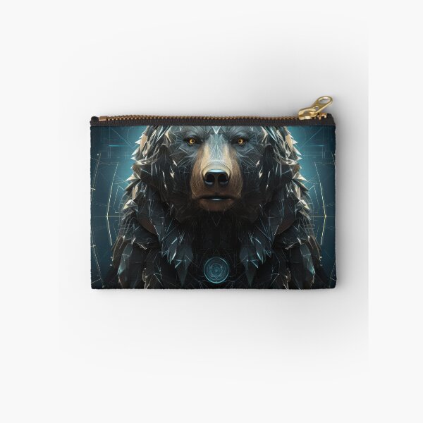 Item preview, Hologram Bear wall art designed and sold by Cuddleslug.