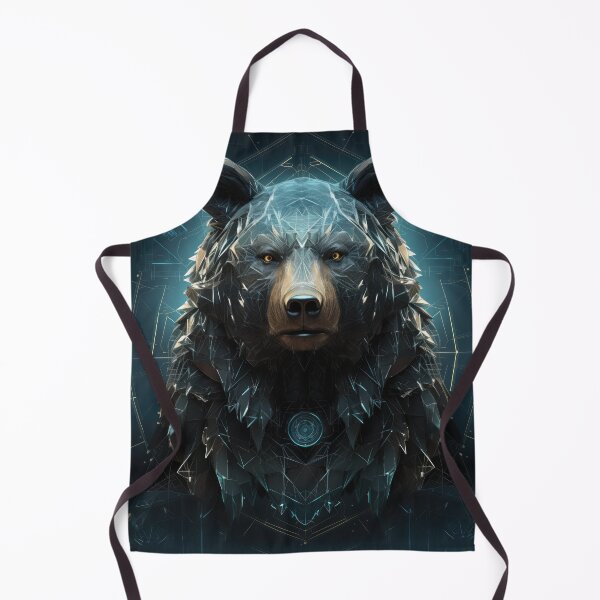 Item preview, Hologram Bear wall art designed and sold by Cuddleslug.