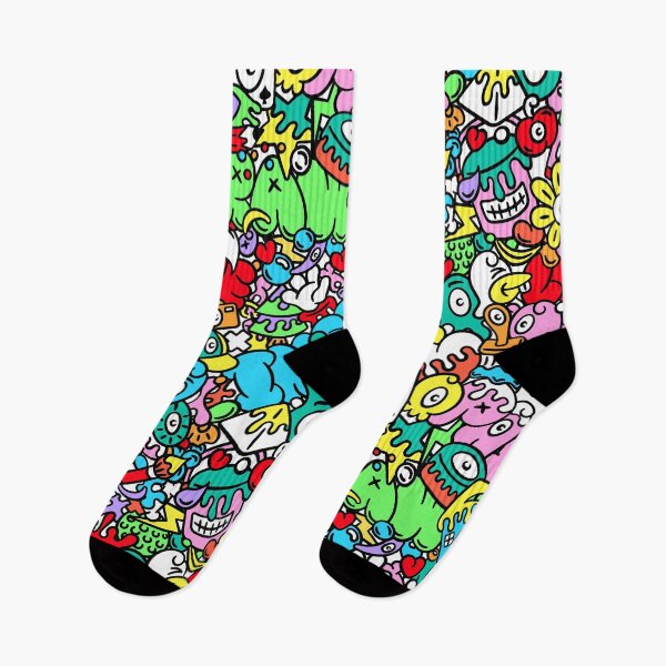 Item preview, Colourful Doodle Mashup designed and sold by FloobDesigns.