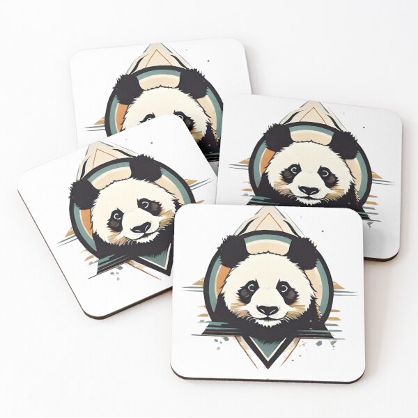 Item preview,  "Adorable Panda Face Illustration" designed and sold by ArtistKunal123.