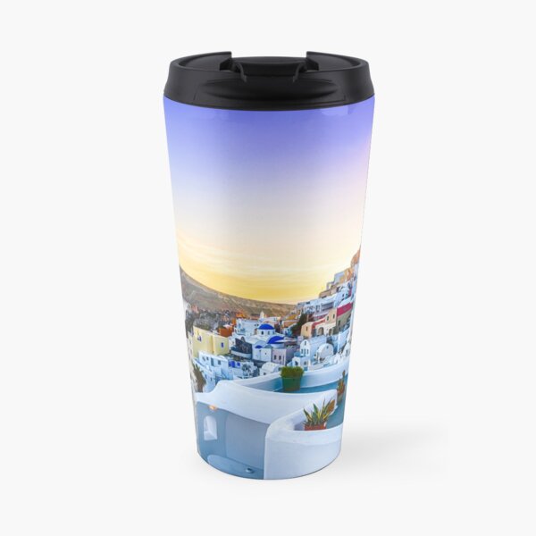 Oia, Santorini - Greece. Travel Mug