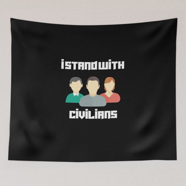 Item preview, i stand with civilians  designed and sold by FLOWER--ART.