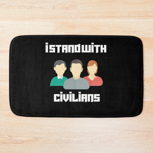 Item preview, i stand with civilians  designed and sold by FLOWER--ART.