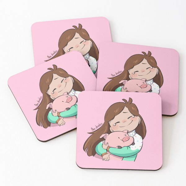 Item preview, Mabel and Pato's Hug [Gravity Falls] designed and sold by Ane-Doodle-Arts.