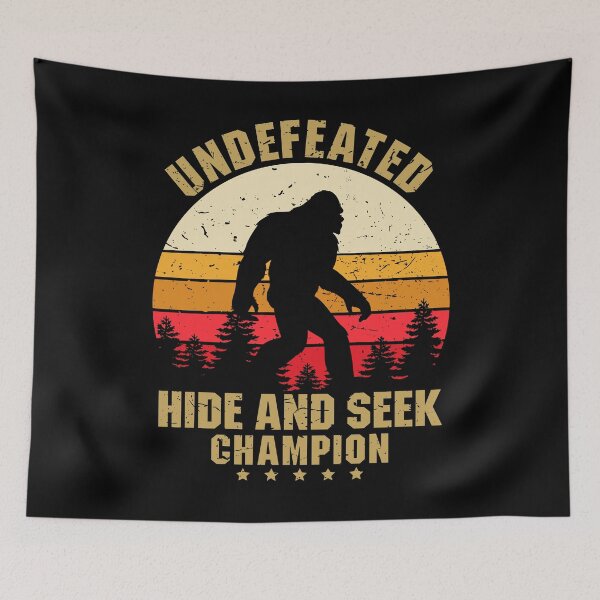 Item preview, Hide And Seek Champion Undefeated designed and sold by ruinzahelva.