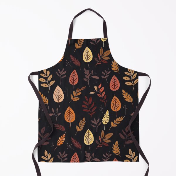Artikelvorschau, Blattmuster, Herbstfarben 2D entworfen und verkauft von purelypatterns.