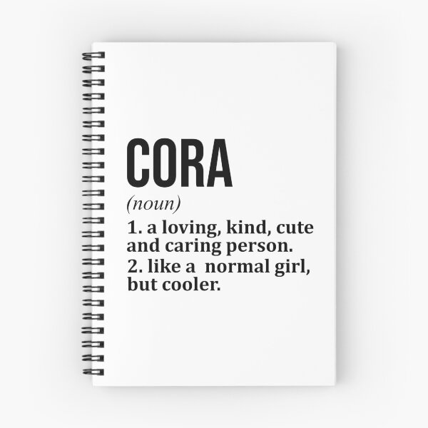 Item preview, Cora Name Definition designed and sold by XCIV.