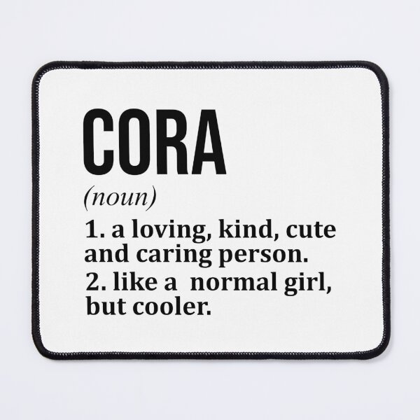 Item preview, Cora Name Definition designed and sold by XCIV.