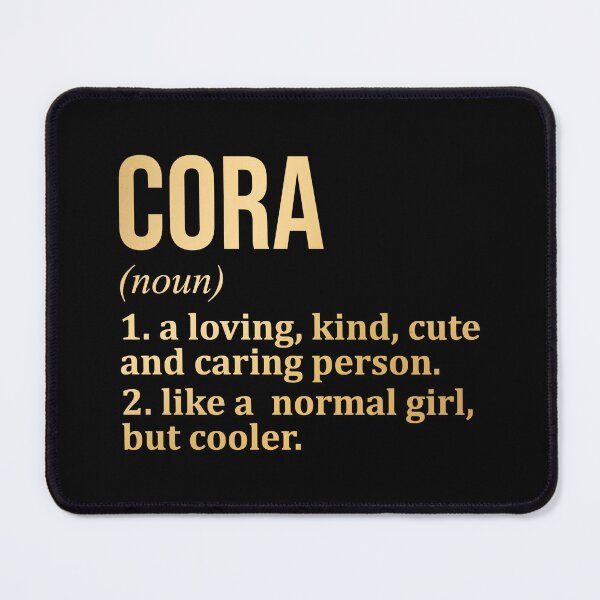 Item preview, Cora Name Definition in Gold designed and sold by XCIV.