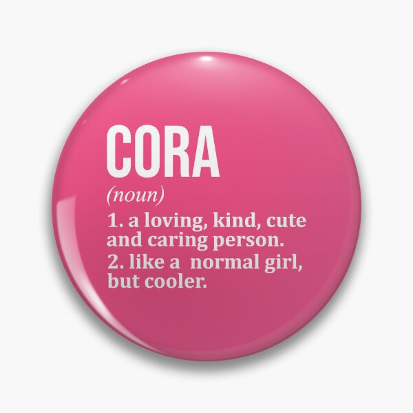 Item preview, Cora Name Definition for Women designed and sold by XCIV.