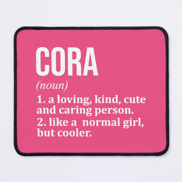 Item preview, Cora Name Definition for Women designed and sold by XCIV.