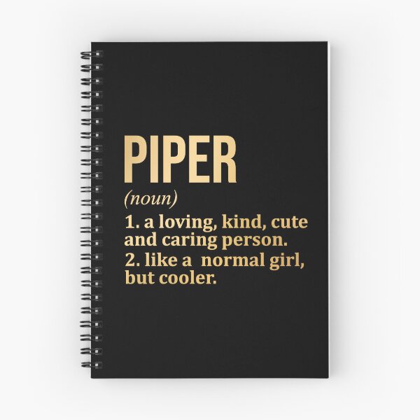 Item preview, Piper Name Definition in Gold designed and sold by XCIV.