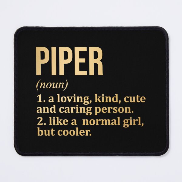 Item preview, Piper Name Definition in Gold designed and sold by XCIV.